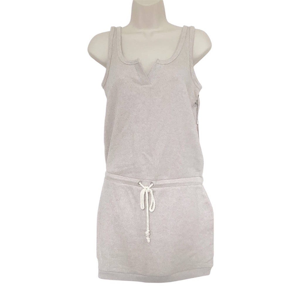 NWT Victoria’s Secret Drawstring Waist Tank Dress Casual Lounge Size XS